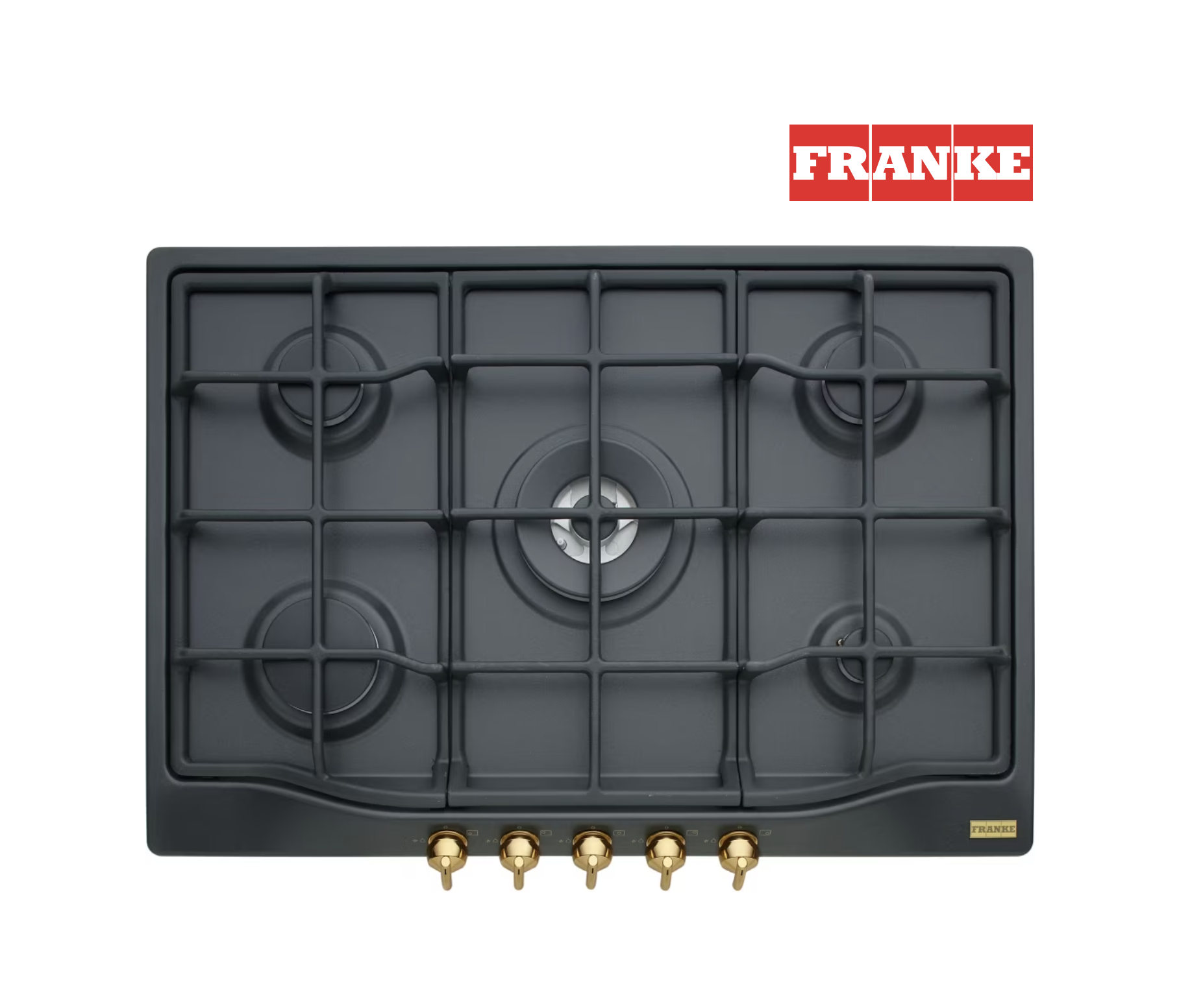 Franke Classic Line FHCL 755 4G TC GF C Grafite 5 Gözlü Rustik Ankastre Ocak