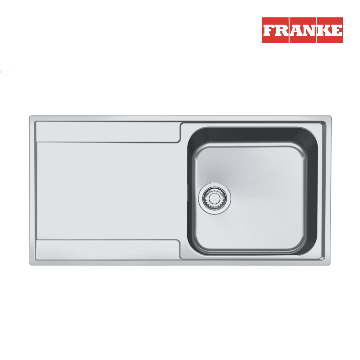 Franke Slimtop Mrx 211 Sol Çelik Eviye