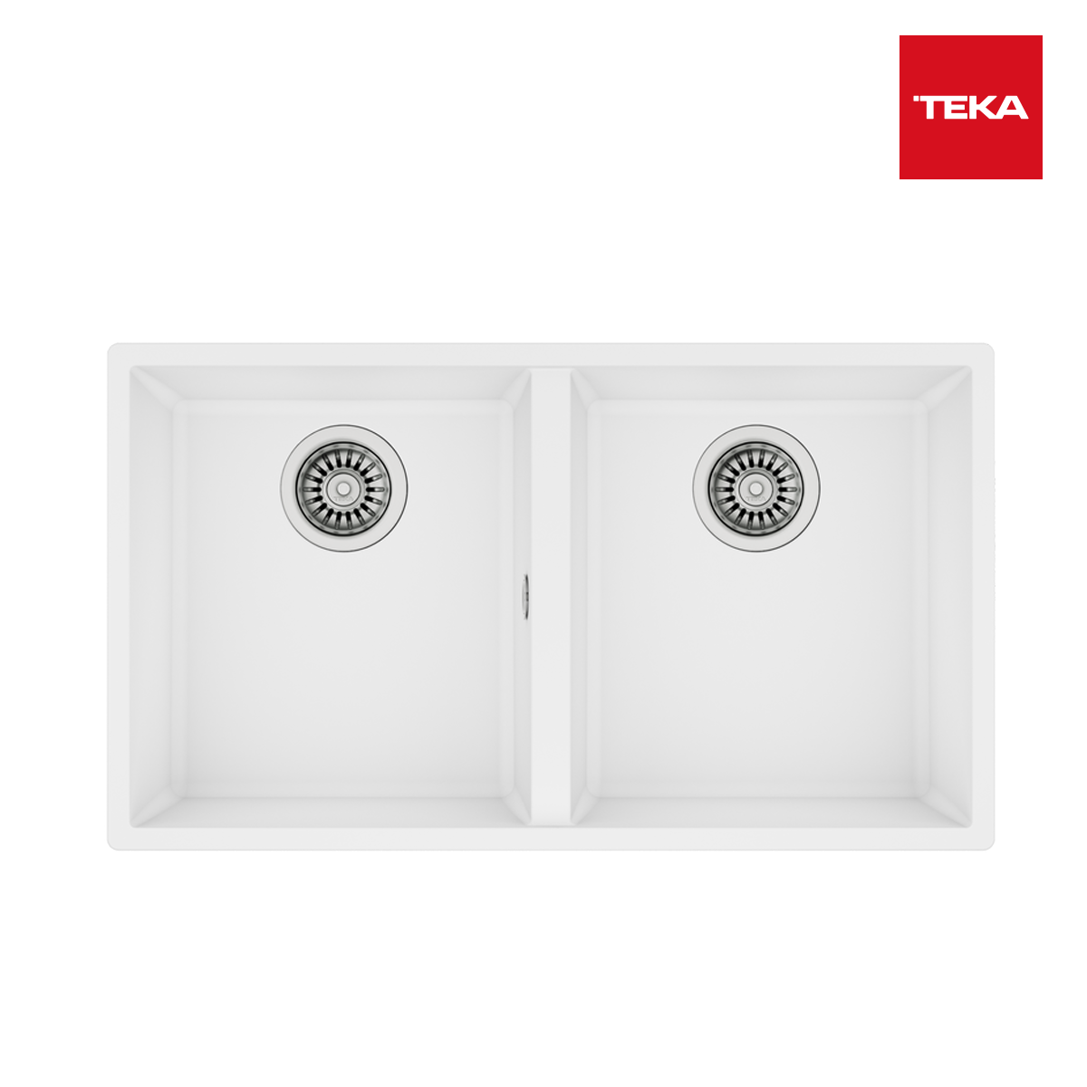 Teka Square 760 Tg Arctic White Granit Eviye