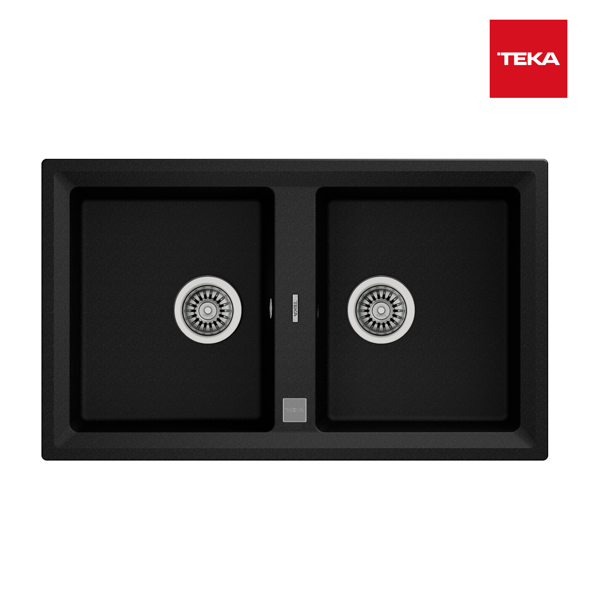 Teka Stone 90 B-Tg Metallic Black Granit Eviye