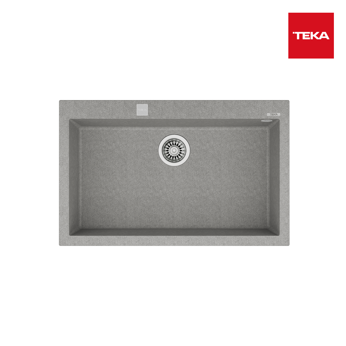 Teka Forsquare 72.40 Tg Stone Grey Granit Eviye