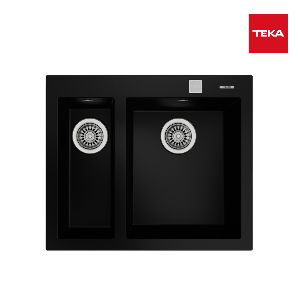 Teka Forsquare 590 Tg Black Granit Eviye