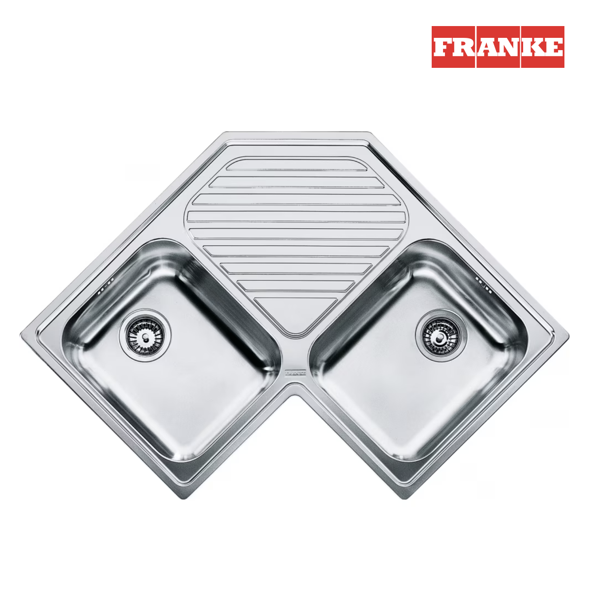 Franke Pnx 621-E Köşe Çelik Eviye