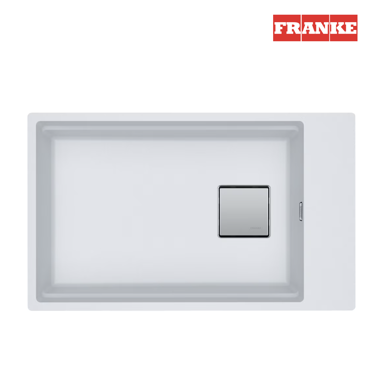 Franke Kubus 2 Kng 110-62 Bianco Granit Eviye