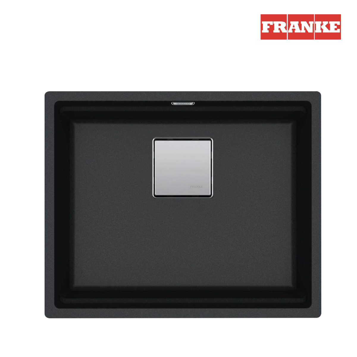 Franke Kubus 2 Kng 110-52 Nero Granit Eviye