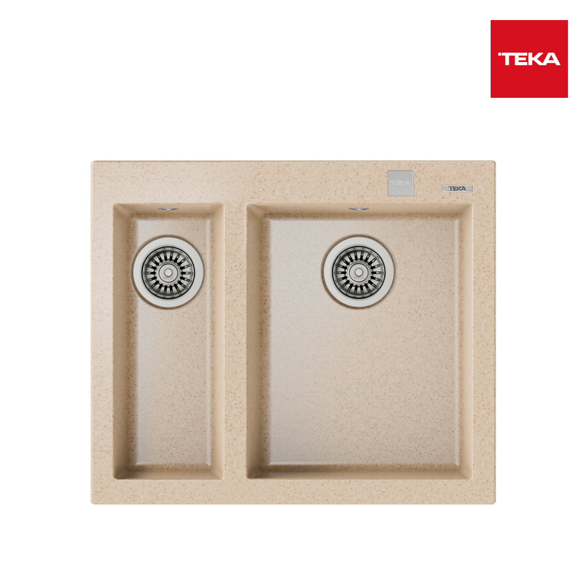 Teka Forsquare 590 Tg Avena Beige Granit Eviye