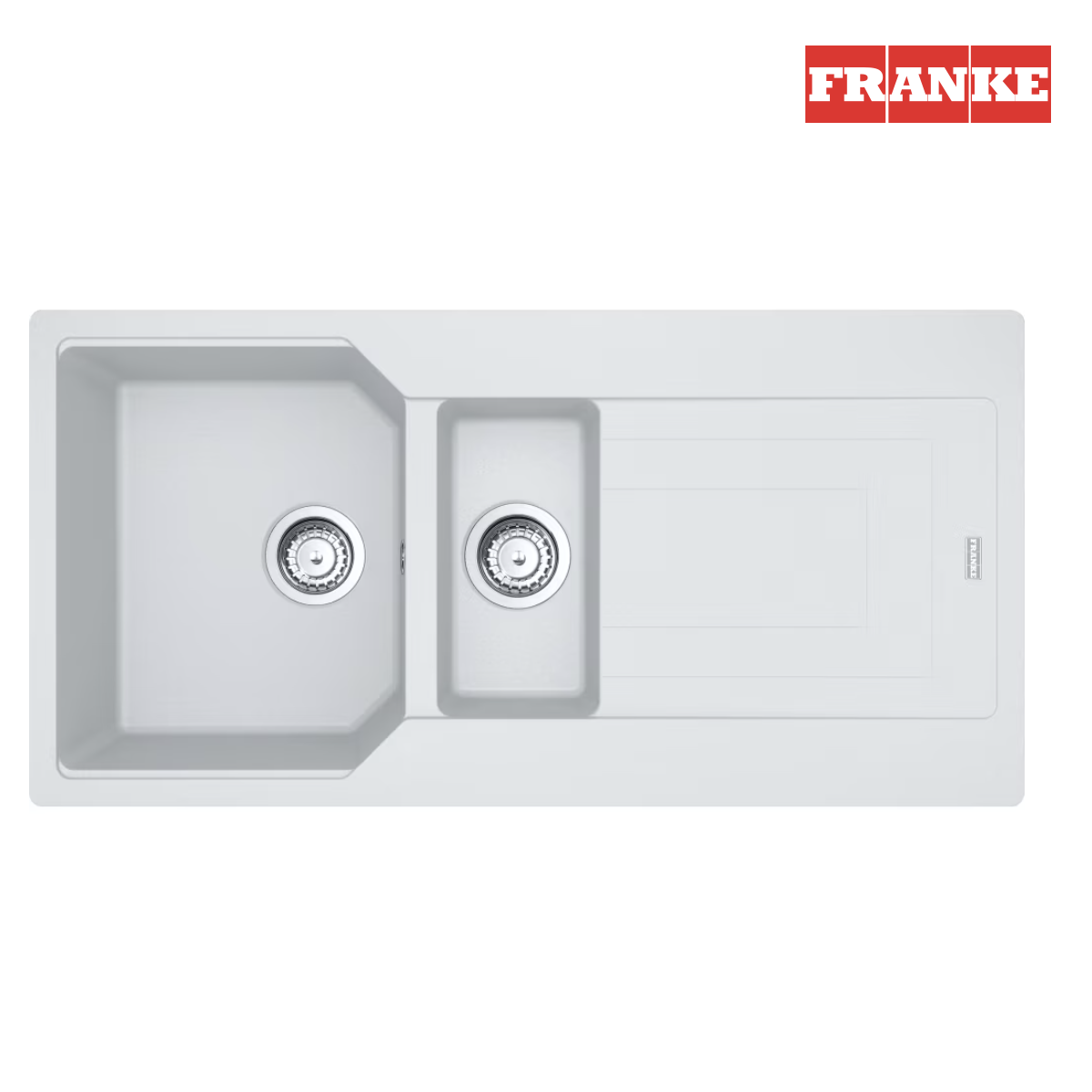 Franke Urban Ubg 651-100 Bianco Granit Eviye