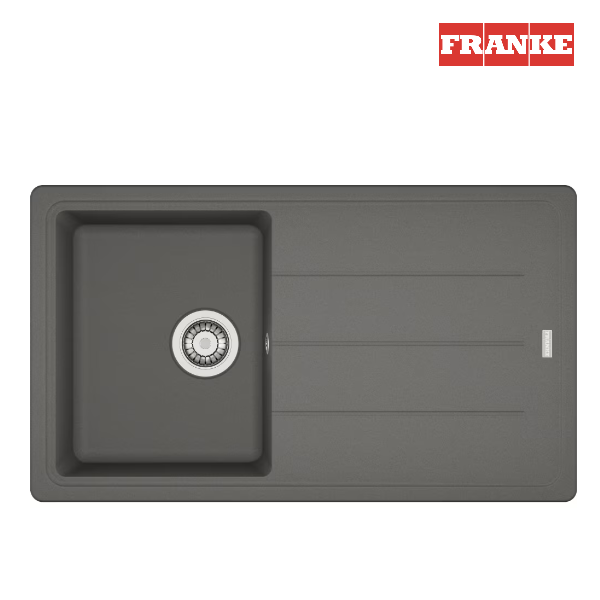 Franke Basis Bfg 611 Stone Gri Granit Eviye