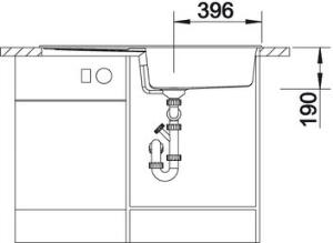 Blanco Metra Xl 6 S Damlalıklı Granit Eviye (Kahve)