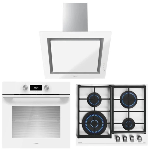 Teka Urban Serisi Beyaz Set ( HLB 8400 WH - GZC 64320 - DLV 68660 )