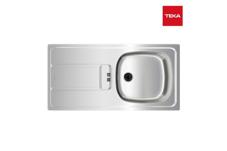 Teka Gravity 45 E-Xn Sol Çelik Eviye