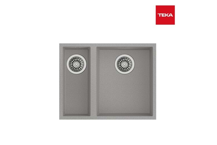 Teka Square 560 Tg Stone Grey Granit Eviye