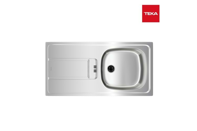 Teka Gravity 45 E-Xn Sol Mikroketen Çelik Eviye