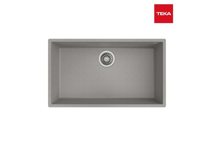 Teka Square 72.40 Tg Stone Grey Granit Eviye