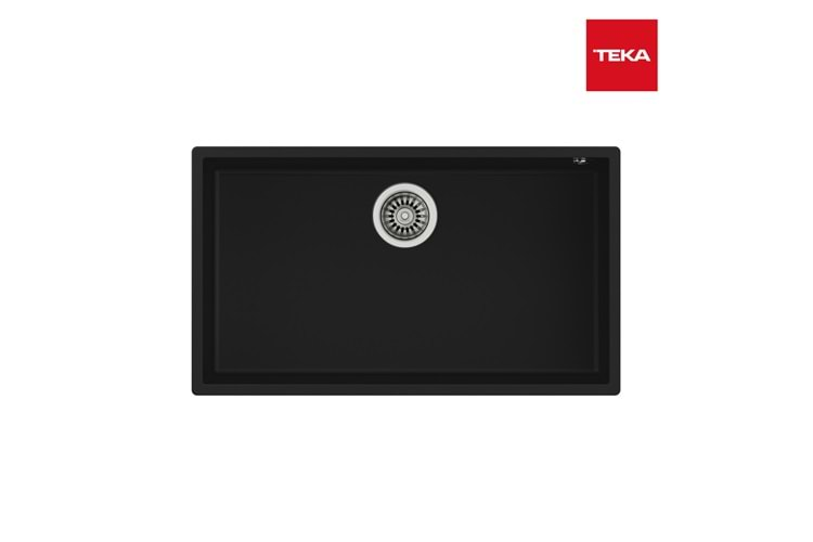 Teka Square 72.40 Tg Black Granit Eviye