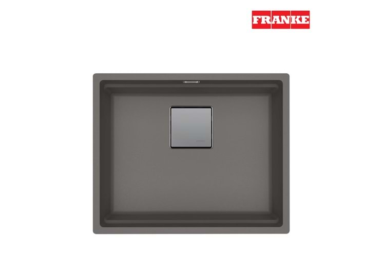 Franke Kubus 2 Kng 110-52 Stone Gri Granit Eviye