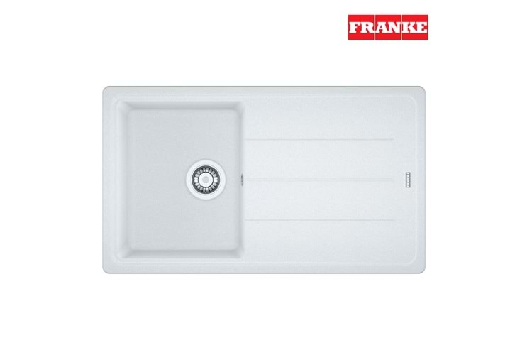 Franke Basis Bfg 611 Bianco Granit Eviye