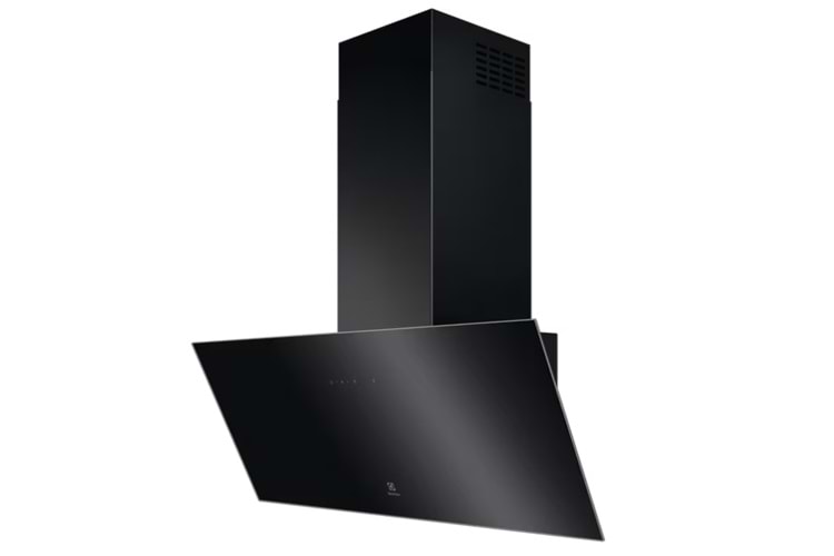 Electrolux-LFV439K 90 cm Siyah Cam Duvar Tipi Ankastre Davlumbaz