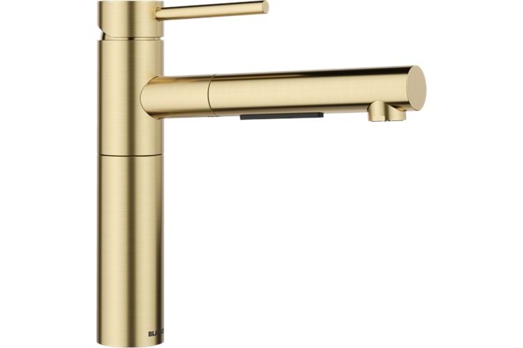 527554-Blanco Alta II-S Satin Gold Armatür