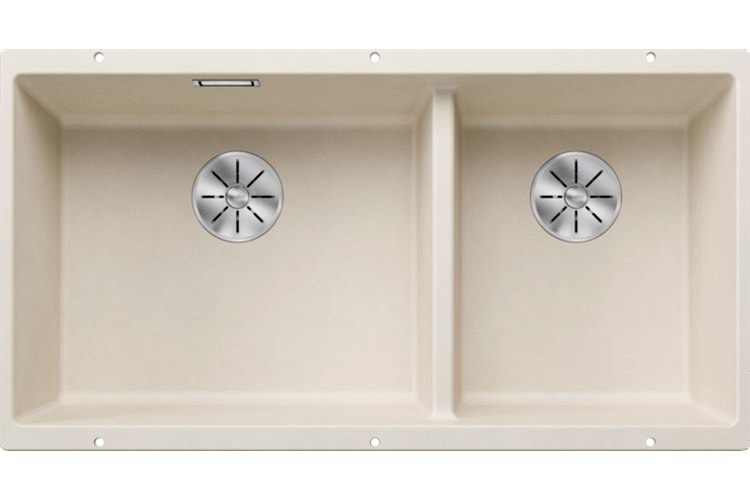 527168-Blanco Subline 480/320-U Soft Beyaz Granit Eviye