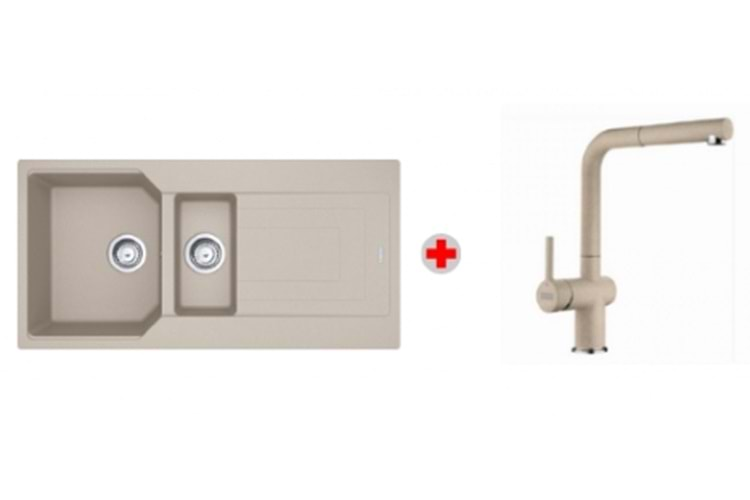 Franke Urban Ubg 651-100 Avena Eviye+Acvtive Plus Avena Armatür Set