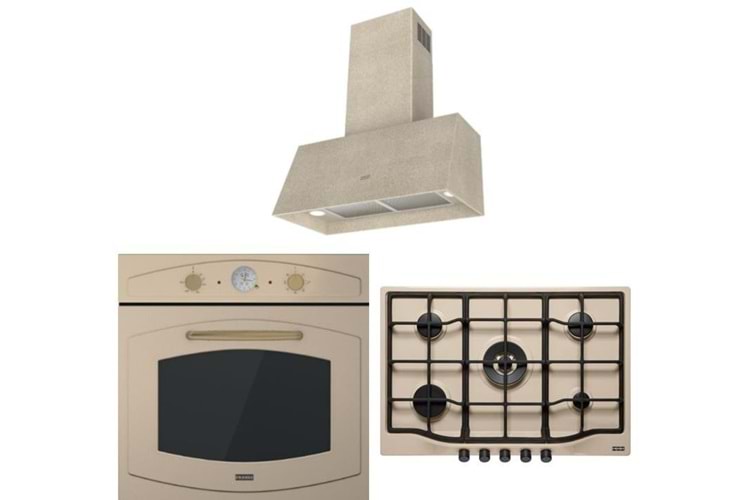 Franke Country Avena 70 Cm 3'Lü Rustik Ankastre Set