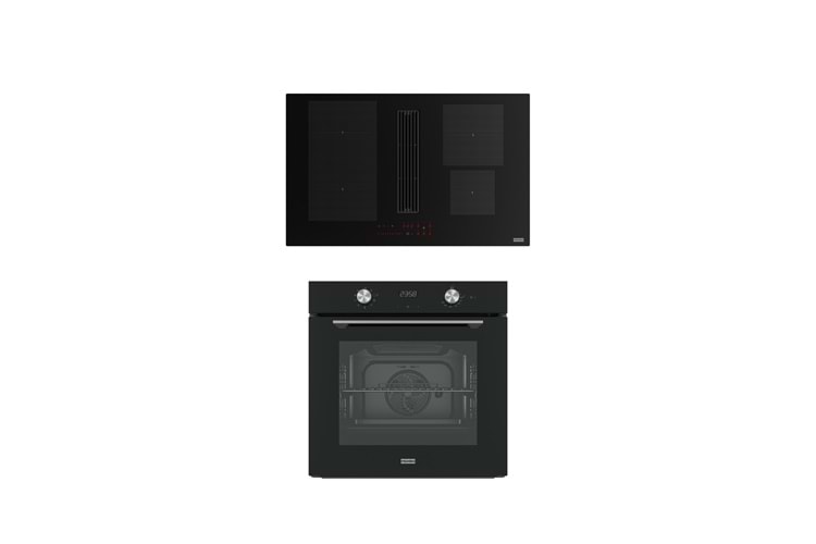 Franke Maris Black 3'Lü Ankastre Set